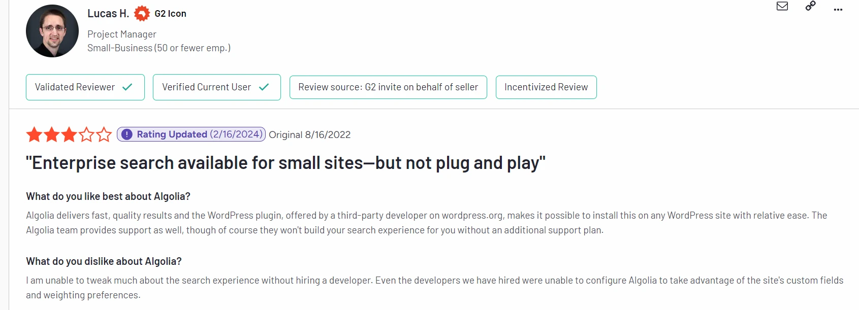 AI Technology and Search Accuracy