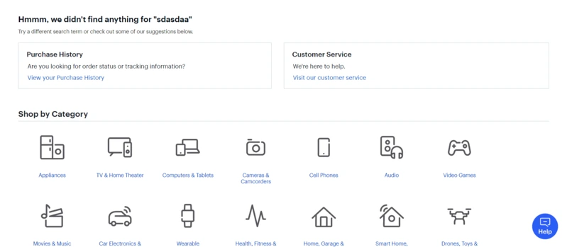 Enhancing the “No Results” Page